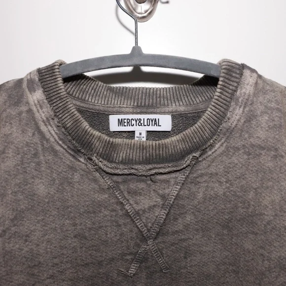 Mercy & Loyal distressed crew neck sweatshirt - Picture 2 of 4